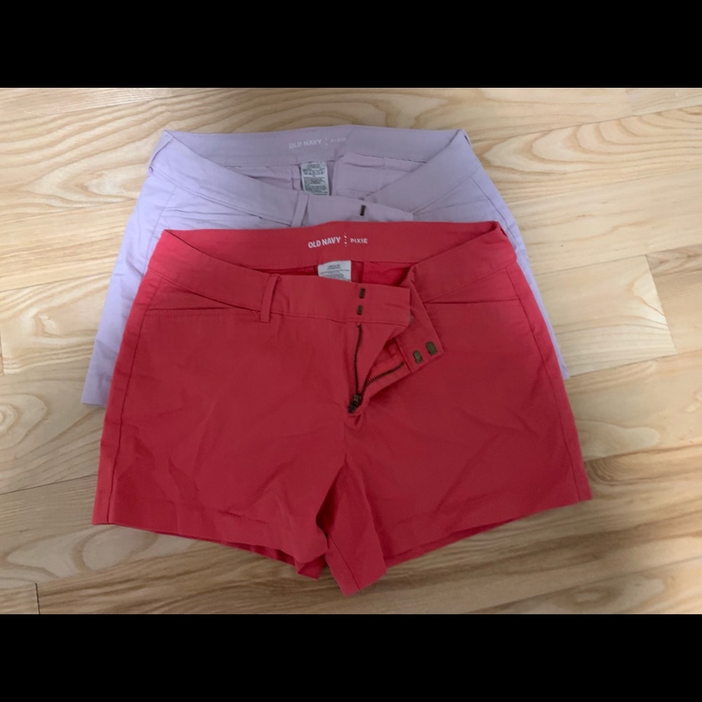 Old Navy Shorts - Never Worn Size 8 mid rise Pixie